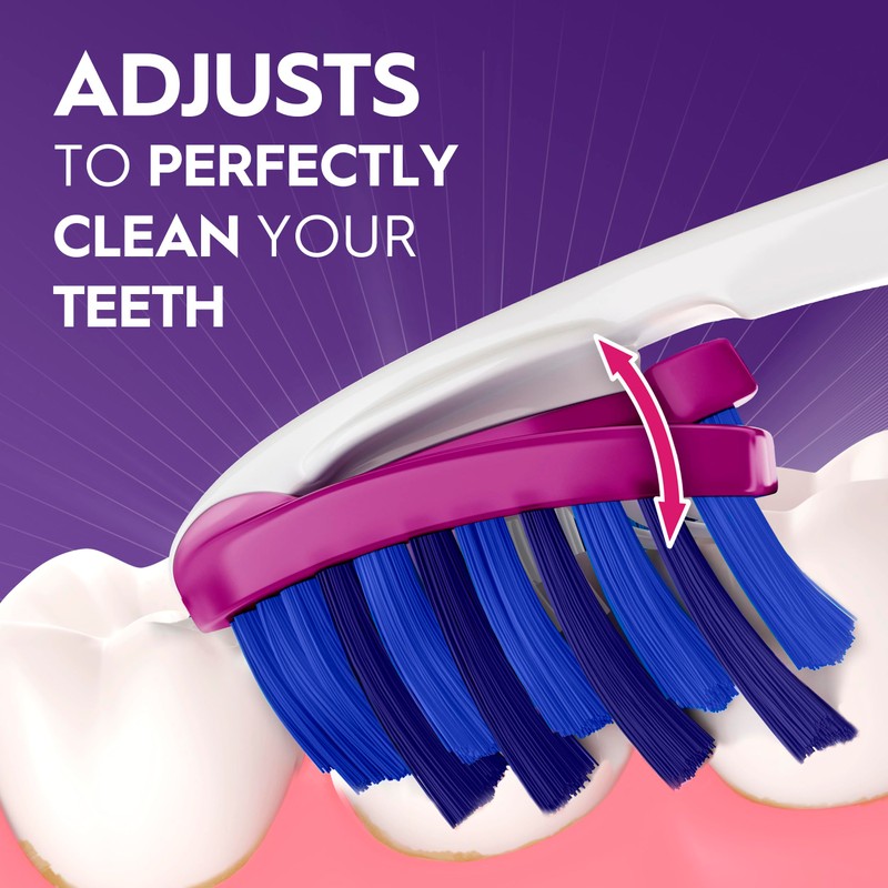 Oral-B 3D White Deep Stain Remover toothbrushes, 4 Count Toothbrush