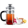 350ml Stainless Steel Glass Cafetiere French Filter Tea Coffee Pot