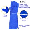 Weldas® long gauntlet (46cm overall length) welding gloves, Fully lined