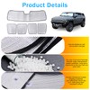 for Hummer EV Accessories Roof Sunshade&Front Sun Shade Set of