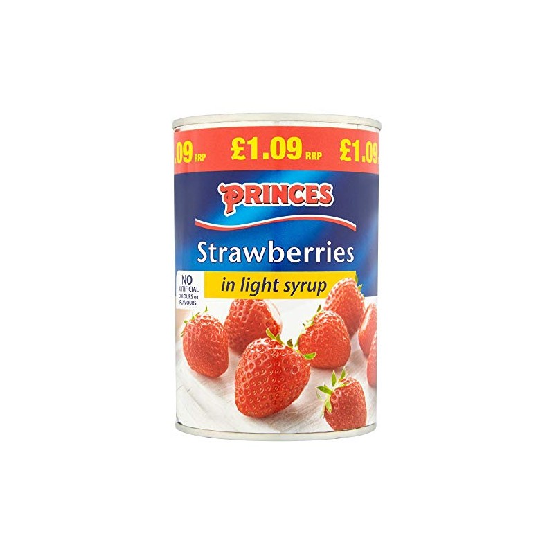 Princes Strawberries 420g x 8