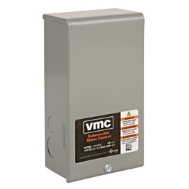 Red Lion RLCB10-230 1-HP 230-Volt VMC Control Box for Submersible Well Pump, Grey, 640191