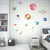 849 Piezas Estrellas Fluorescentes para Techo Pegatinas Luminosas Decorativas Decoraciones