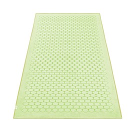 agoy Gecko Touch – Next-Gen Microfiber Yoga Towel with Double-Sided Silicone Non-Slip Grip – Hot Yoga – Ultra Absorbent, Easy to Wash, Travel-Friendly – 30% Recycled Material – Free Wet Bag – Matcha