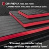 ONREVA Tool Box Foam, 3Pack 18x12x1 inch, Foam Inserts for