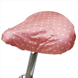 MARUTO(マルト) ファッションサドルカバー水玉 ドットオレンジ SC-MT