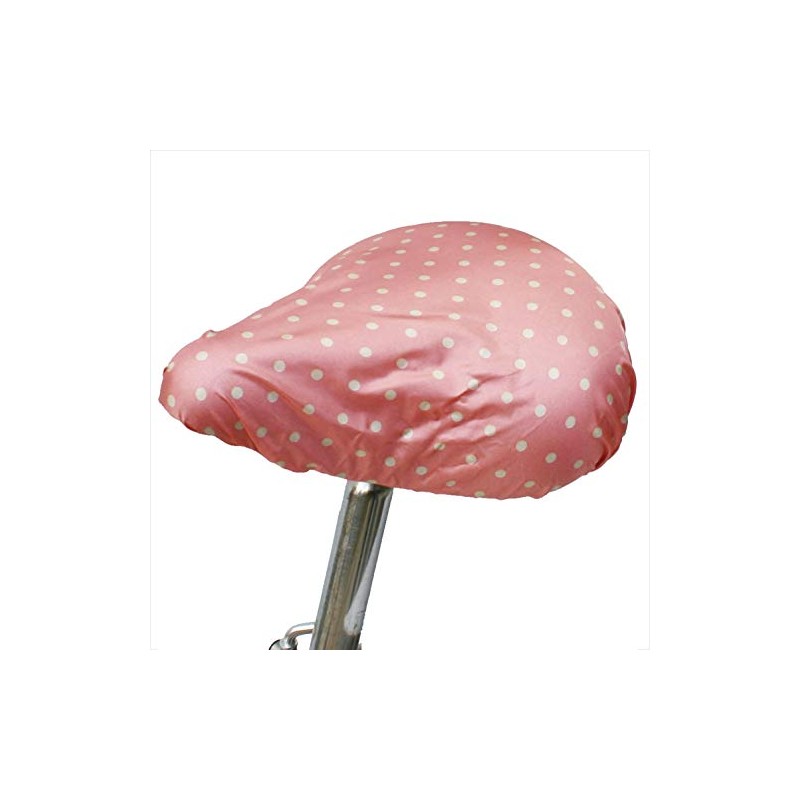 MARUTO(マルト) ファッションサドルカバー水玉 ドットオレンジ SC-MT