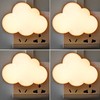 AUSAYE 4Pack Sensor LED Night Light Plug in Lamp Cloud