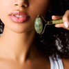 Jade Face Roller - GLAMZA Double Ended Facial Roller &