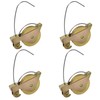 4-Pack Sliding Screen Door Rollers - Compatible with KDEX20 Series