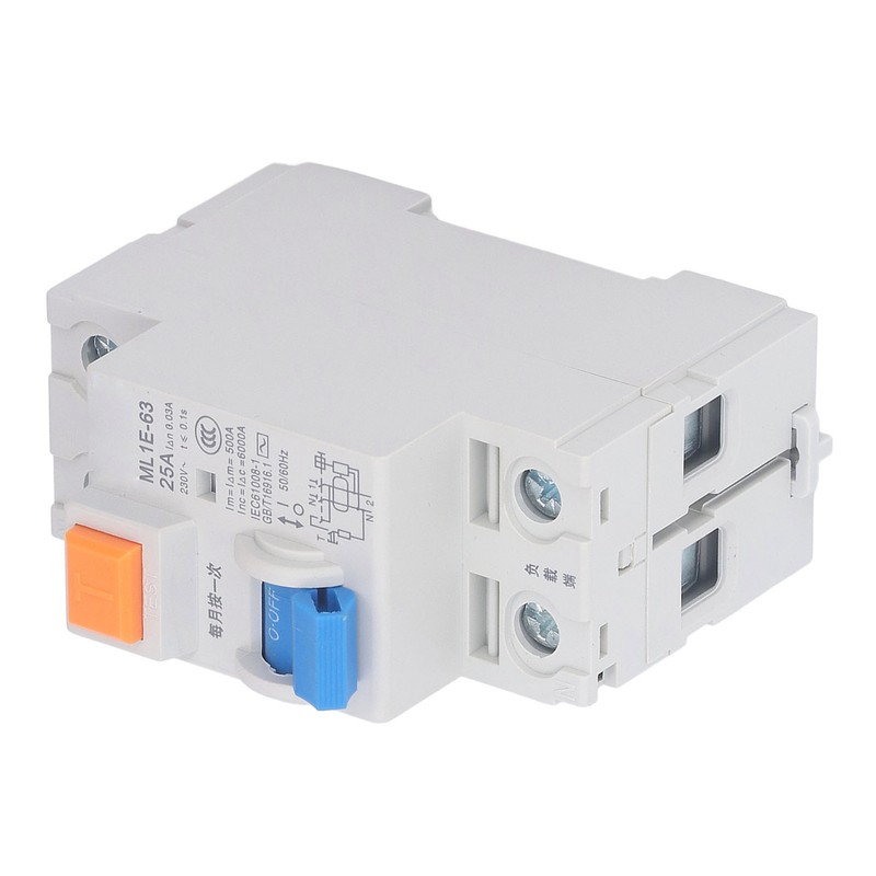 Miniature Current Circuit Breaker 1P+N Leakage Protection Switch for Engineering