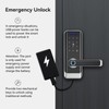 GEKRONE Smart Front Door Lock with Lever Handle, Keyless Entry