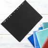 NUOBESTY 5sheets Punched Binder Dividers of Page Markers for Notebooks