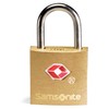 Samsonite Travel Sentry 2-pack Key Locks, Brass, 2-Pack