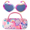 PinkSheep Sunglasses for Girls, Baby Kids Polarized Sunglass with Case,