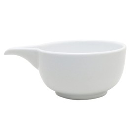 Mino Ware F1207 Matcha Teaware Single Mouth Bowl Approx. 9.5 fl oz (280 ml), White Glaze, Made in Japan