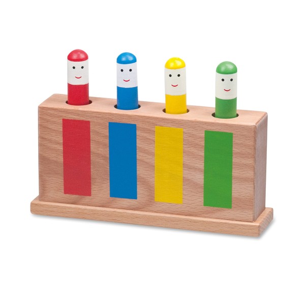Galt Pop Up Toy, Multicolor, From 12 months +, 5 pieces