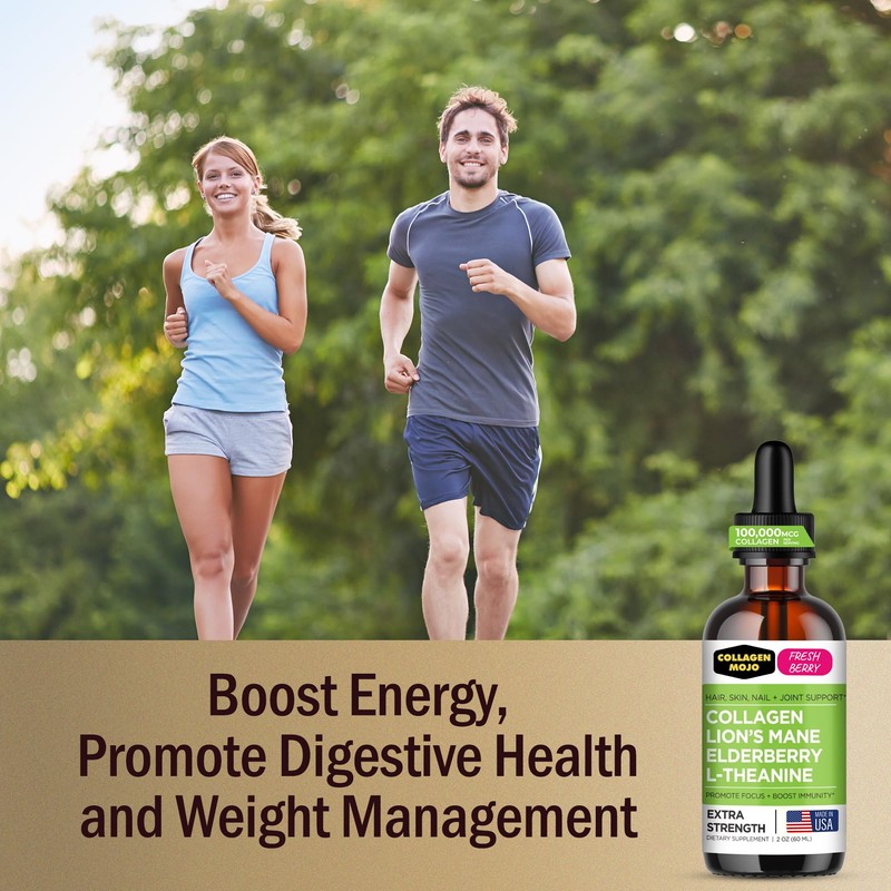 Collagen Mojo - Liquid Collagen for Women & Men, Collagen