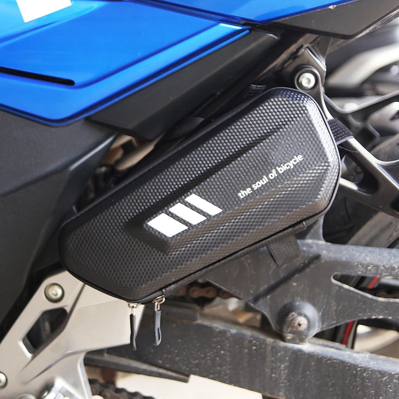 WLDOCA Pack of 2 Waterproof EVA Motorcycle Side Bags -