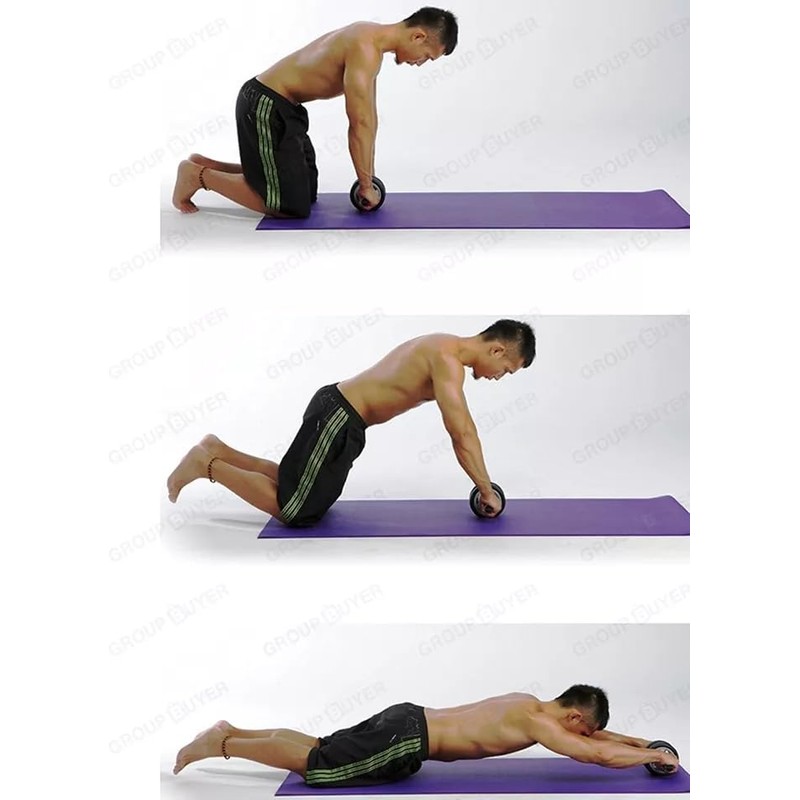 Abdominal Exercise Roller Wheel - Abs Roller With Extra Thick