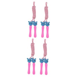 BESPORTBLE 4pcs Cartoon Pattern Jump Rope Handles for Boy Girl Fitness Fun Exercise Tool for and Sports Training Mouse Design