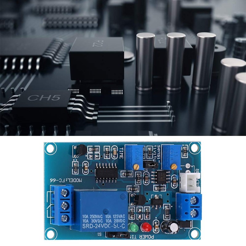 BuyWeek Photoresistor Relay Module, DC 24 V Light Sensor, Light