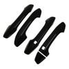 AOKIO ABS Glossy Black Exterior Door Handle Cover Trim for