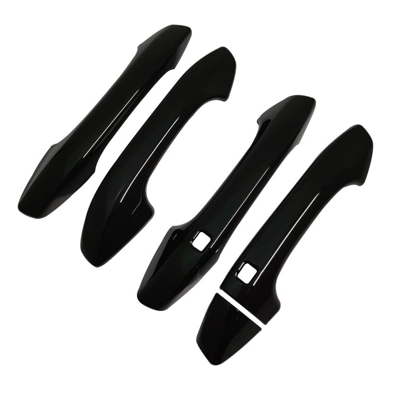 AOKIO ABS Glossy Black Exterior Door Handle Cover Trim for