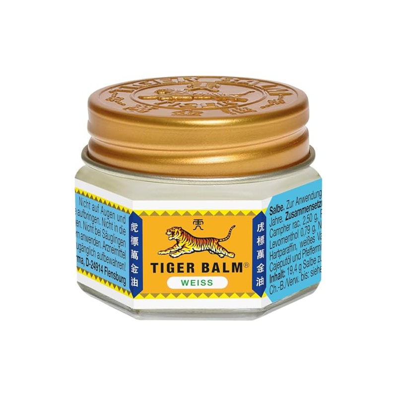 White Tiger Balm - Natural Balm For Colds And Promoting
