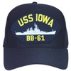 USS Iowa BB-61 Ship Cap