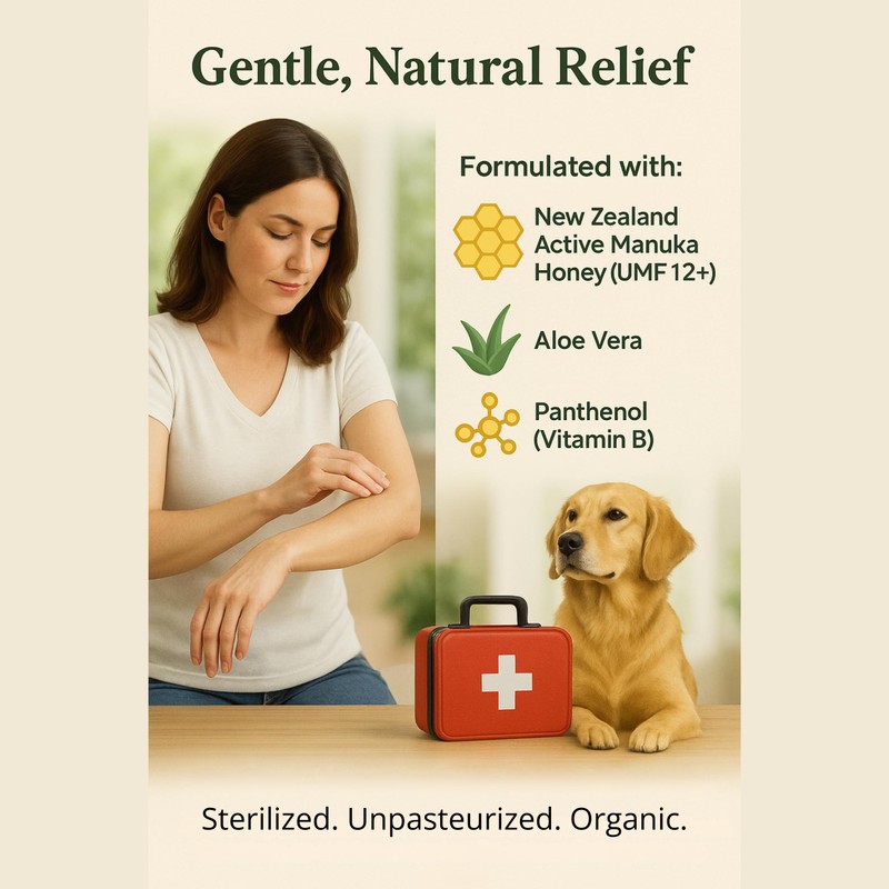 Eras Natural Sciences Wound Honey - Manuka Ointment with Aloe,