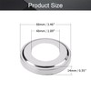 MroMax 1.89inch Dia Escutcheon Cover Plate Base for Ladder Hand
