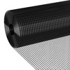 Potnet Black PVC Vinyl Coated Wire Mesh Hardware Cloth 1/2