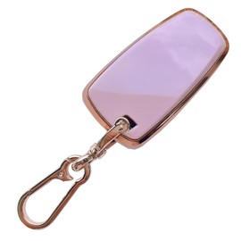 WKIOERAD Pink Soft TPU Key Fob Cover Case for Ford, Keychain, Accessories for Explorer Fusion Escape Edge Expedition F150 F250 F350 F450 F550 Maverick Mustang 5 Buttons Smart key (For Ford C)