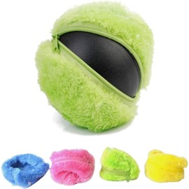 NABOKIO Active Rolling Ball for Dogs-2023 New Automatic Roller Ball for Dog 1 Rolling Ball 4 Color Ball Cover Cleaning Home Dog Toys Balls (1+4)