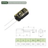 YOKIVE 10 Pcs Aluminum Electrolytic Capacitor, Radial Leads High Frequency