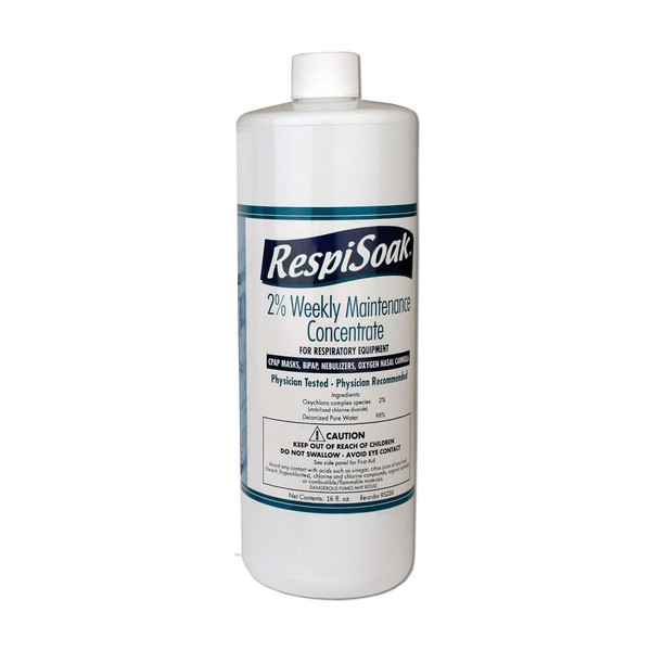 Respisoak 16 oz. Concentrate for RespiKit