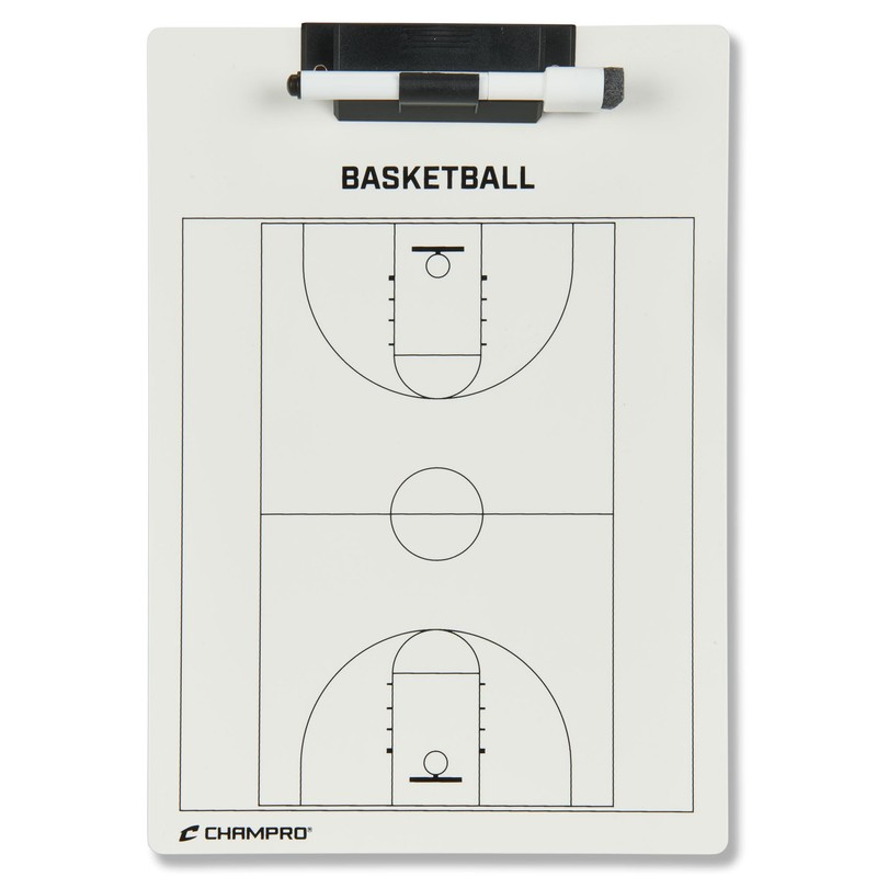 Champro Basketball Coaches Board (White, 12 x 9-Inch)