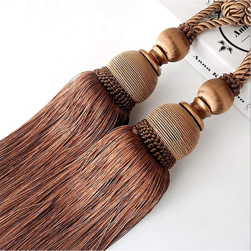 Selling Wonderful Curtain Holdbacks Curtains Tiebacks Home Decorative Braided Buckle