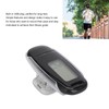 Step Counter Large LCD Screen USB Rechargeable Accurate Portable Lightweight