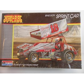 Monogram #2752 World of Outlaws Brad Doty Gambler Sprint Car 1/24 Plastic Model Kit