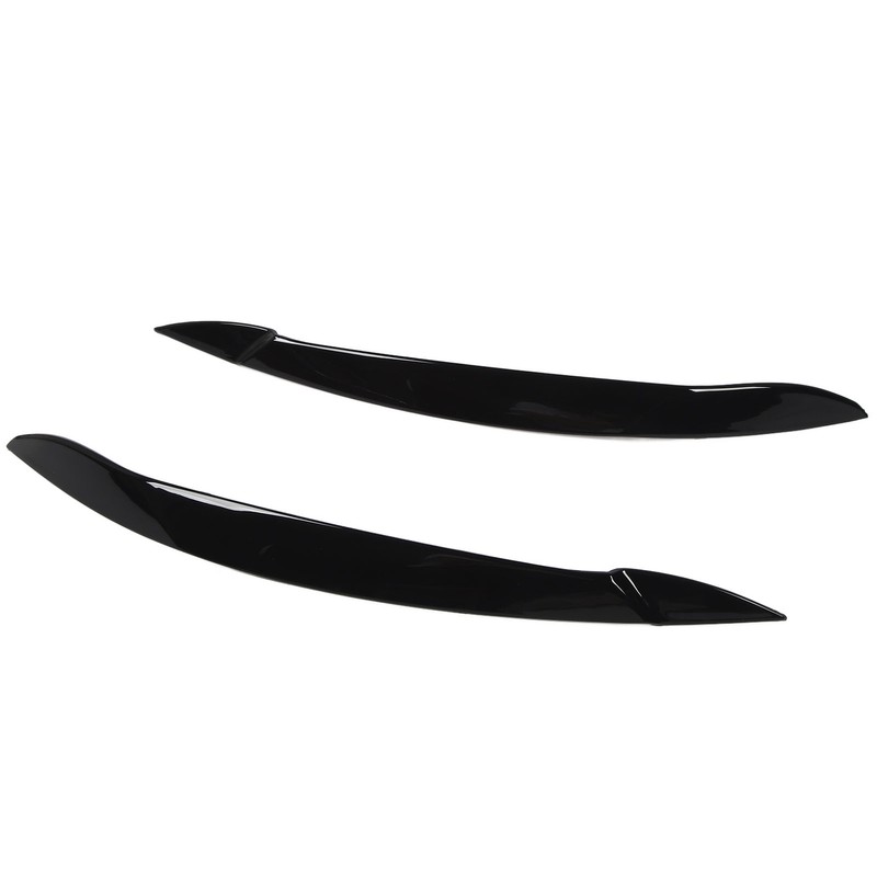 1 Pair Headlight Eyebrow Left Right Fade Proof Front Headlight