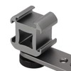 Triple Cold Shoe Mount, Gimbal Microphone Light Extension Bar Bracket