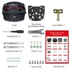 LESANM 35L Motorcycle Top Case, Motorcycle Daily Tail Box Trunk