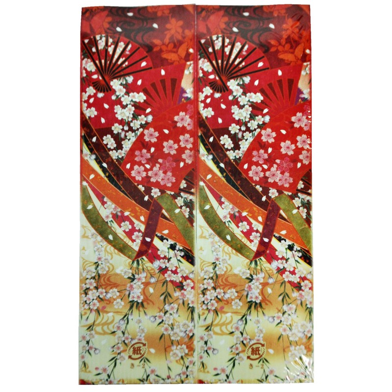 Kimono Chopsticks Bags, Hakama Type, 500 Pieces, Cherry Blossom and