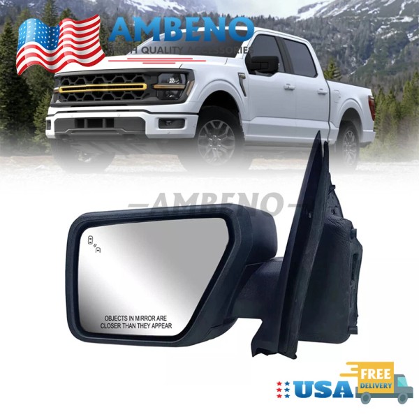 Cahuczlhoz Driver Left Side Mirror Power Heat Manual Fold with