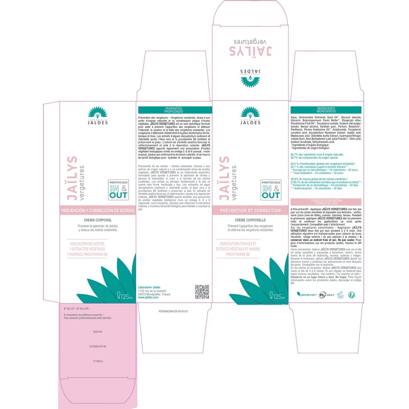 JAÏLYS Stretch Strips 125 ml | Prevention and Correction of
