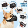 Nobleza - Muzzle for Dogs, Soft Mesh Muzzle for Small