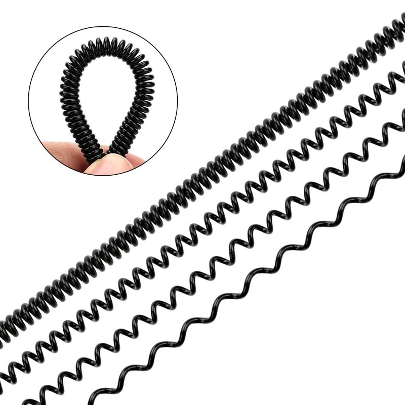 Curl Cord Strap, Coil Strap, Extendable, Carabiner, Smartphone, Phone, Periodically,