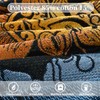 Shesyuki Boho Throw Blanket Reversible Cotton Bohemian Tapestry Hippie Room